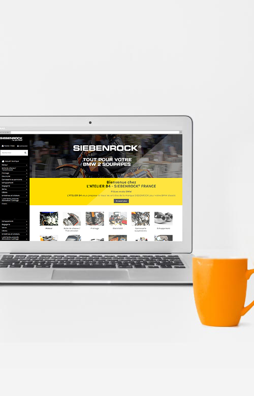Izii : agence web, création de boutique en ligne pour Siebenrock
