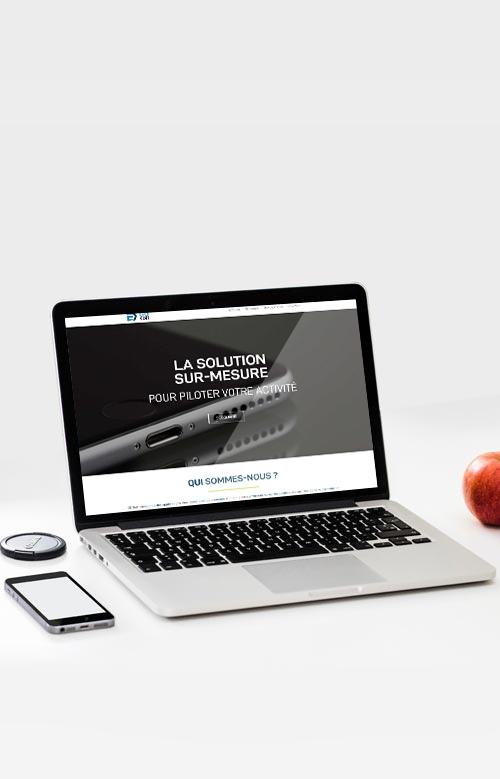 Izii : agence web, création de site internet vitrine pour GDSoft