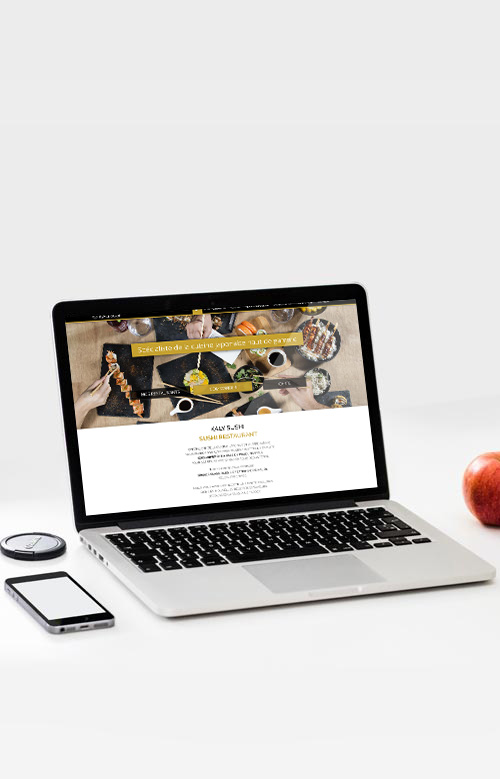 Izii : agence web, création de boutique en ligne pour Kaly Sushi