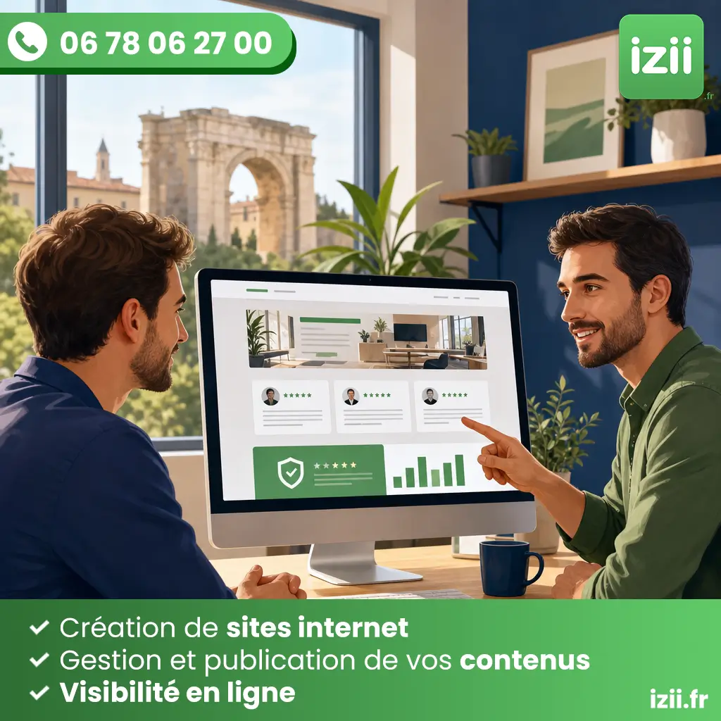 Avis clients sur site internet &agrave; orange et dans le vaucluse
